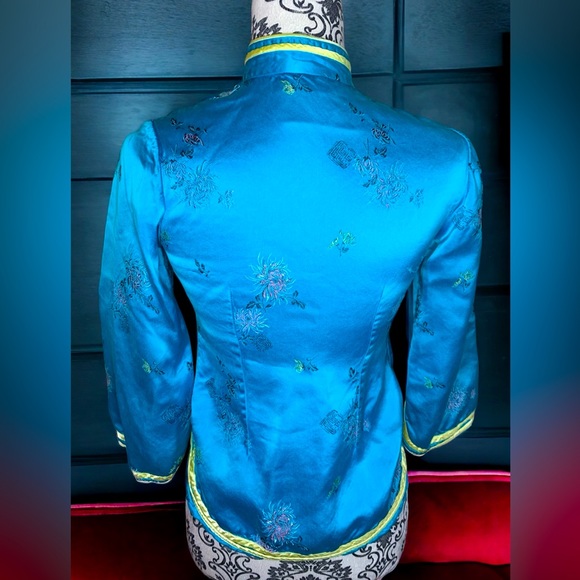 VTG ⭐️ 1970’s Silk Traditional Chinese Jacket- Small - Picture 2 of 13